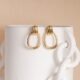 Elly gouden hoop oorbellen