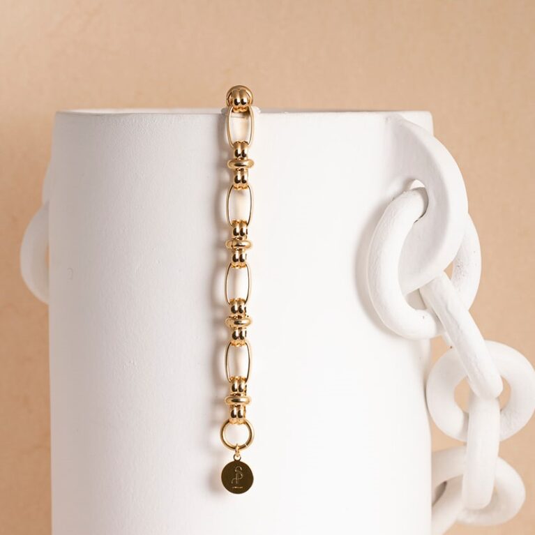 Sienna small gold bracelet