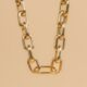 Lima large gold necklace (charm collection)