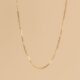 Alba gold fine necklace (charm collection)