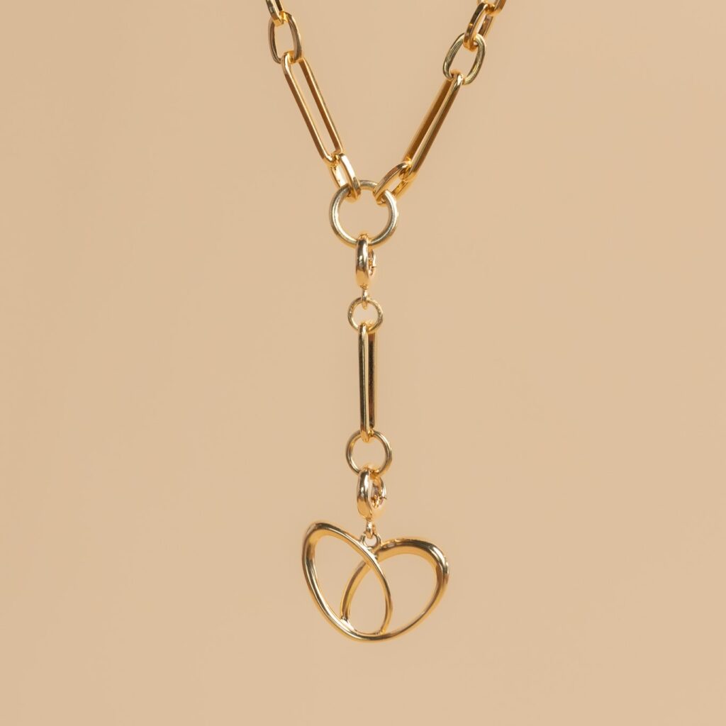 Extension Aria gold necklace (charm collection)