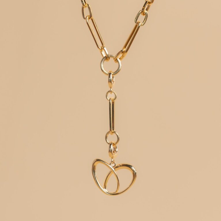 Extension Aria gold necklace (charm collection)