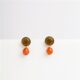 Lula caramel earrings