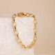 Freya chain gold bracelet