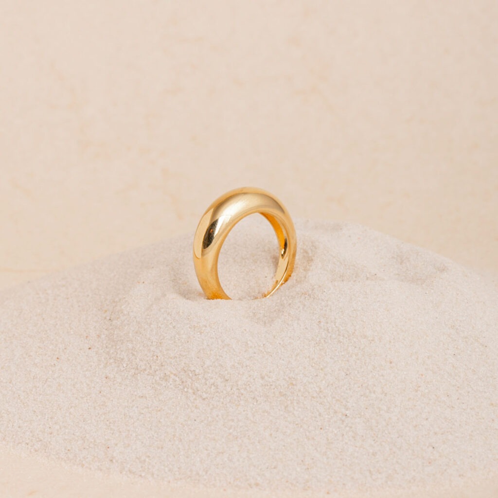 Petra gold soft ring (54/56)
