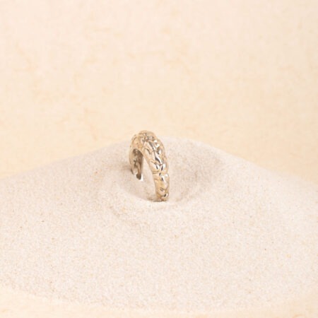 Petra silver structure ring (54/56)