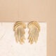 Helia gold statement earrings