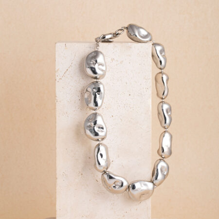 Oceane zilveren statement ketting
