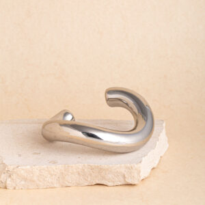 Luzia zilveren statement cuff