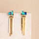 ROMY blue long earrings (PRE-ORDER)