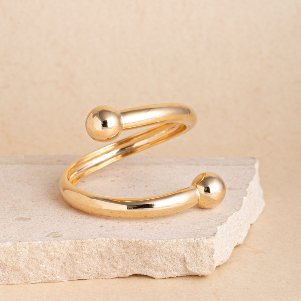 Raquel gold statement cuff