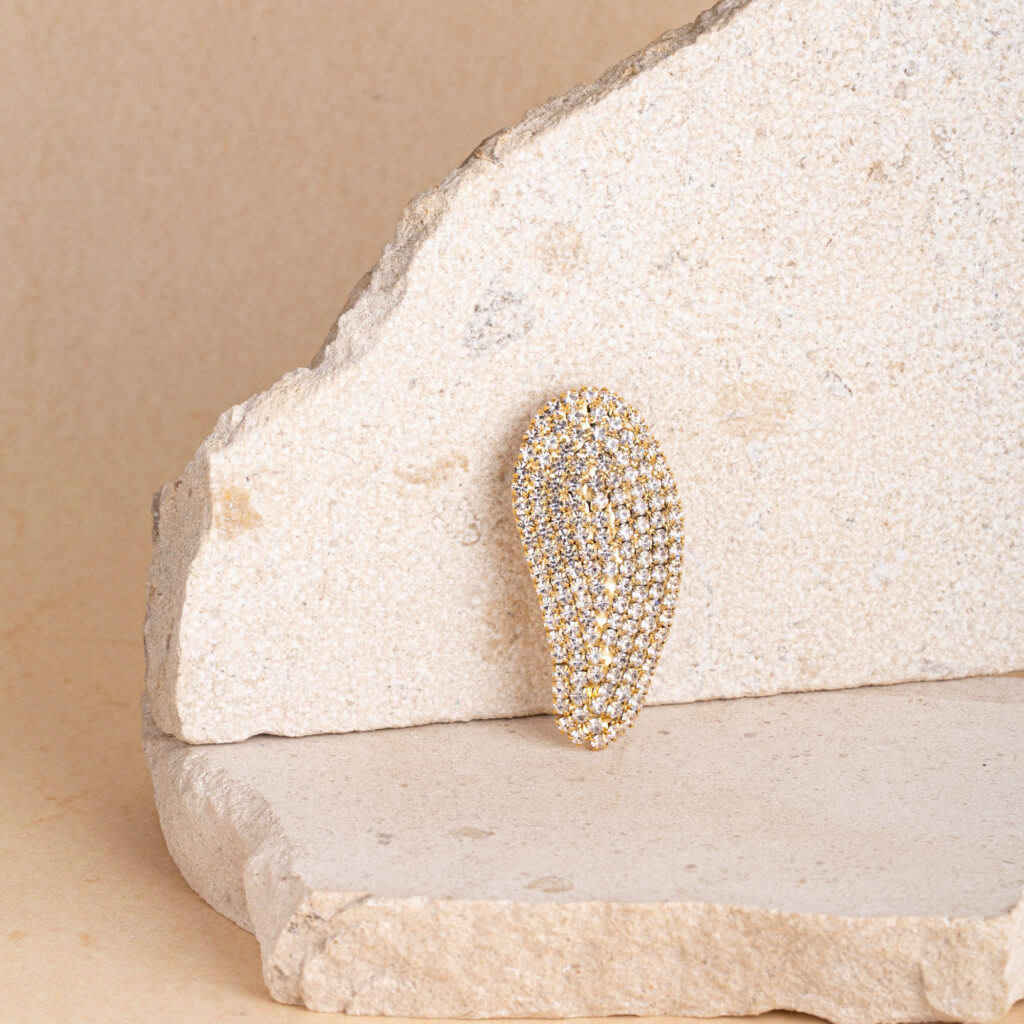 NOVA strass statement broche