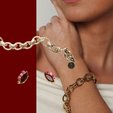 Iris Earrings X Zion Bracelet