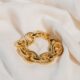 AMALIA CHAIN GOLD STATEMENT BRACELET