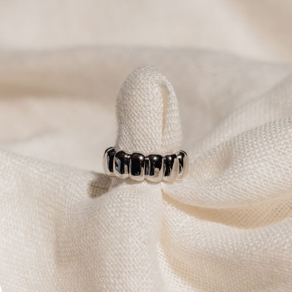 Noa silver ring