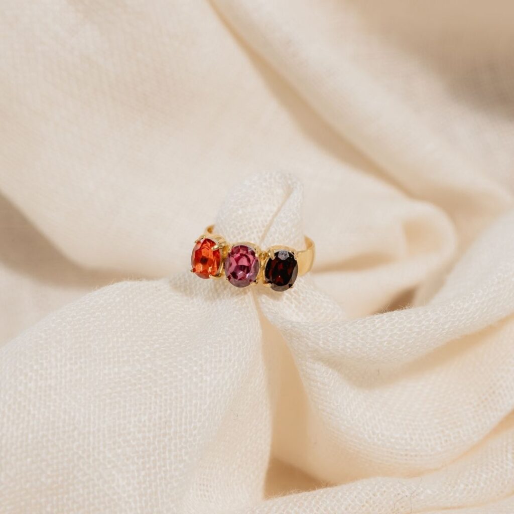 Noa fuchsia mix ring