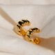 NOA gold earrings