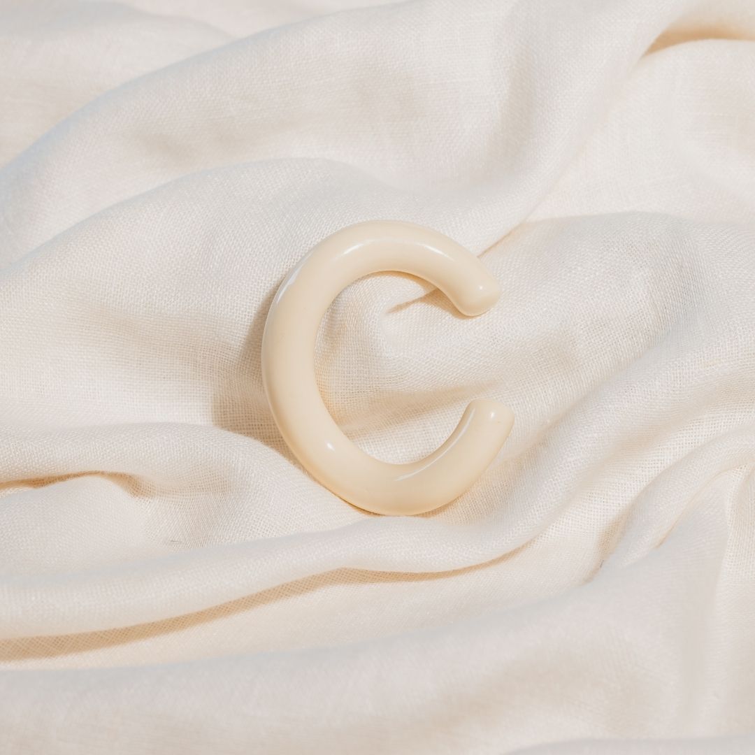 LUZIA ECRU STATEMENT CUFF