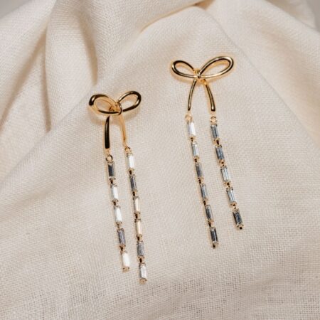long crystal earrings