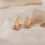 ALMA LILAC EARRINGS