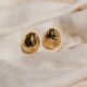 RENATA GOLD STATEMENT EARRINGS