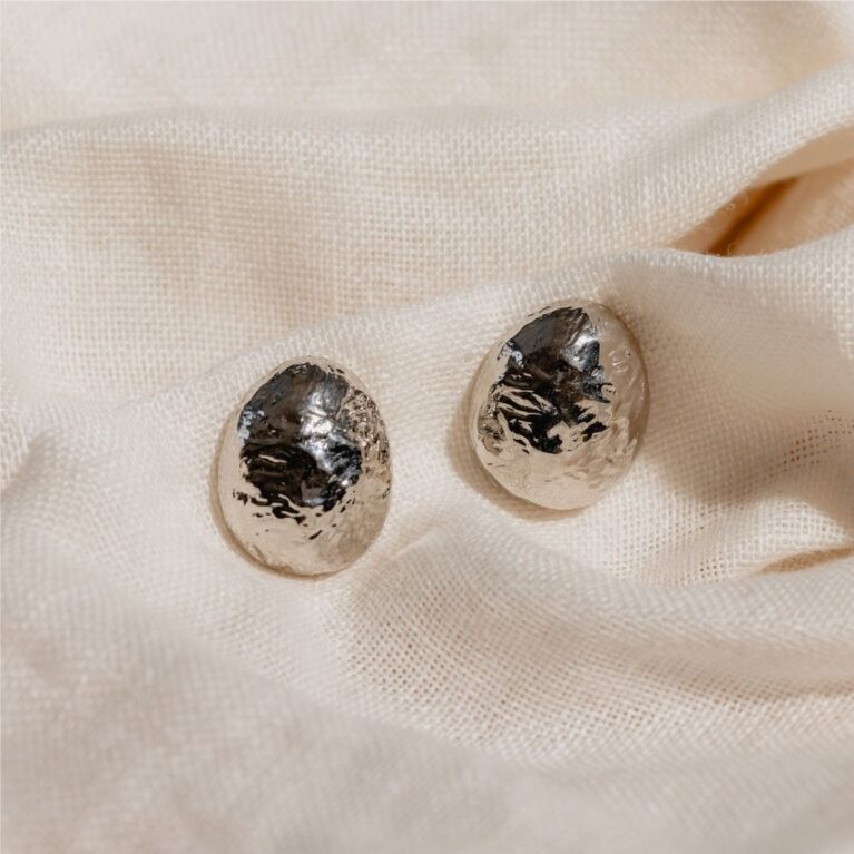 RENATA SILVER STATEMENT EARRINGS