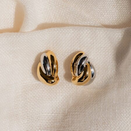 SOFIA BICOLOR EARRINGS