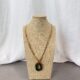 Bead necklace green