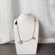 Multiple charm necklace