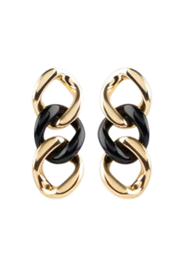 GOURMET EARRINGS BLACK